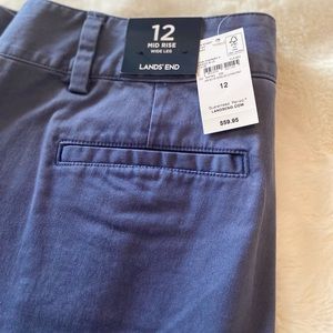Lands’ End chino pants for women.